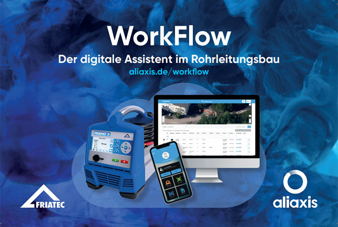 WorkFlow der digitale Assistent im Rohrleitungsbau